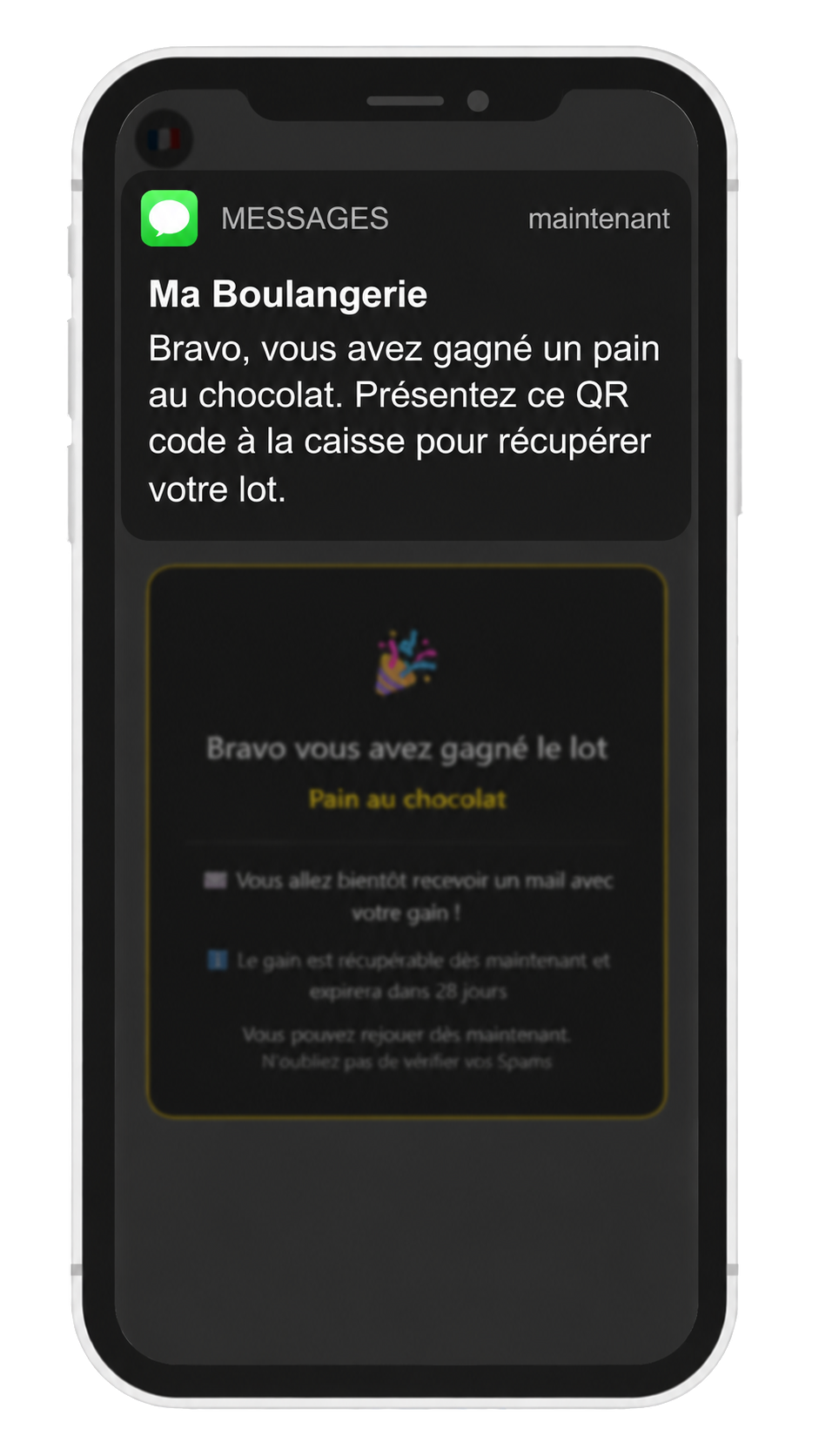 SMS cadeau Loopfy